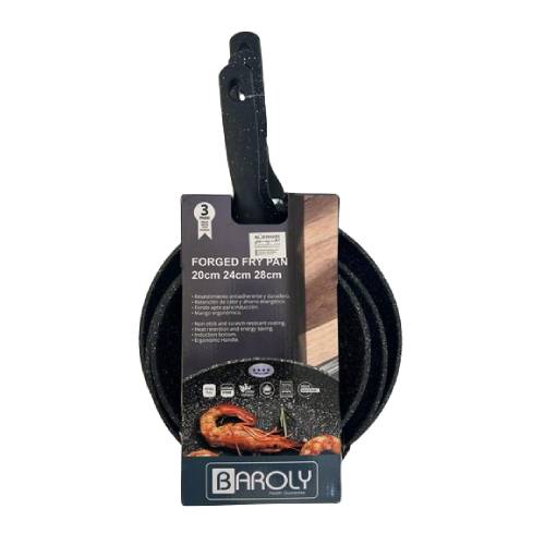 Fry Pan 3 pcs Set ALJERAIWI
