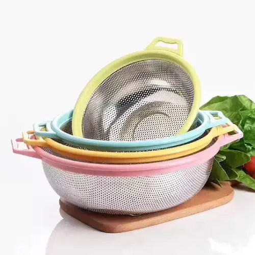 Steel Strainer With Handle ALJERAIWI