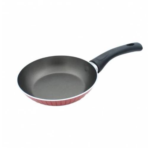 Fry Pan with Grey Metalic Coating
