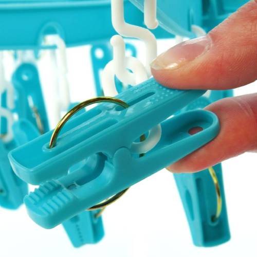 Clothes Dryer Hanger with Clips