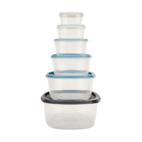 Food Containers 6 Pcs Set