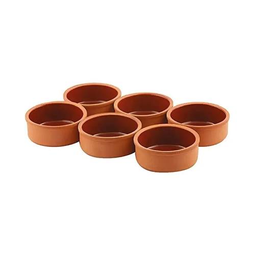 Pottery Bowl Set of 6 Pcs - 10CM