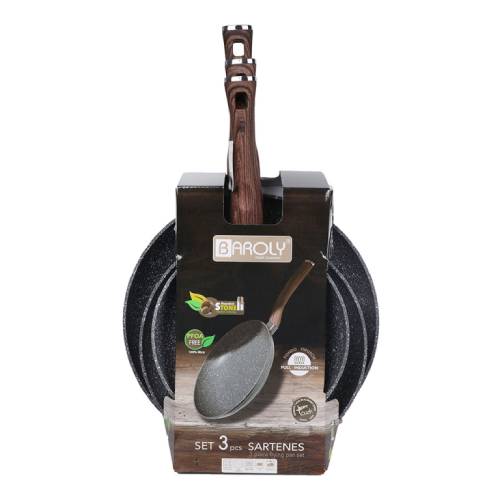 Fry Pan 3 pcs Set ALJERAIWI