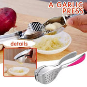 Stainless Steel Garlic Press ALJERAIWI