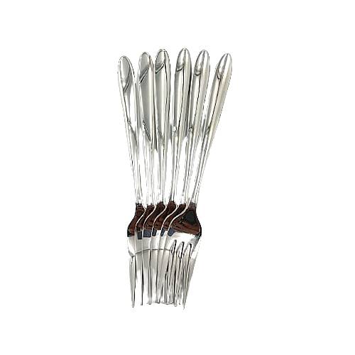 Stainless Steel Forks 20 cm 6 Pcs Set ALJERAIWI