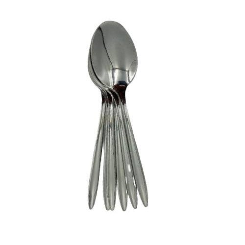 Stainless Steel Spoons 15 cm 6 Pcs Set