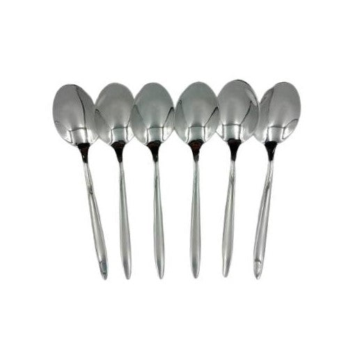 Stainless Steel Spoons 15 cm 6 Pcs Set ALJERAIWI