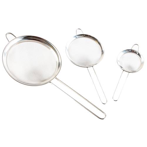 Stainless Steel Strainer 3 Pcs Set