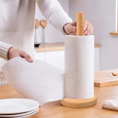 Wooden Tissue Stand ALJERAIWI
