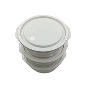 Round Storage Container 1 Ltr 3 Pcs Set ALJERAIWI
