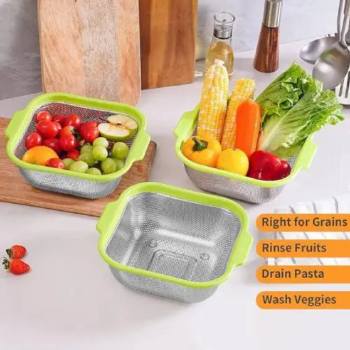Steel Strainer With Handle ALJERAIWI