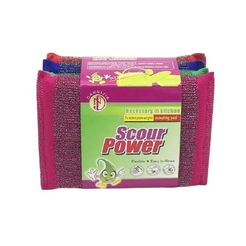 Sponge Scrubber 3 Pcs Pack