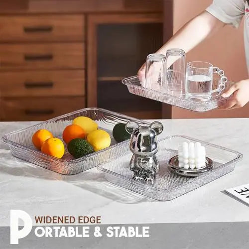 Plastic Rectangular Tray 30*22 CM ALJERAIWI