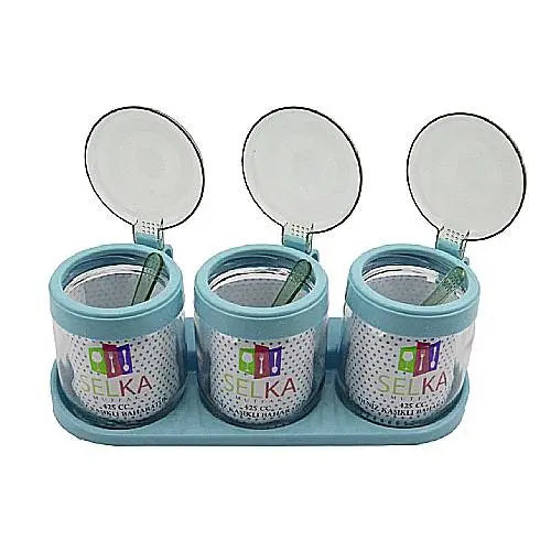 Spices Set with Handle & Stand 425 gm ALJERAIWI