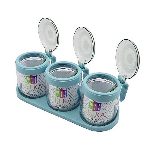 Spices Set with Handle & Stand 425 gm