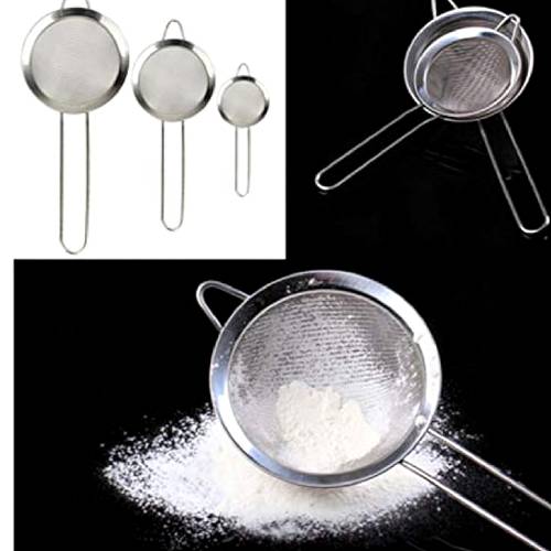 Stainless Steel Strainer 3 Pcs Set