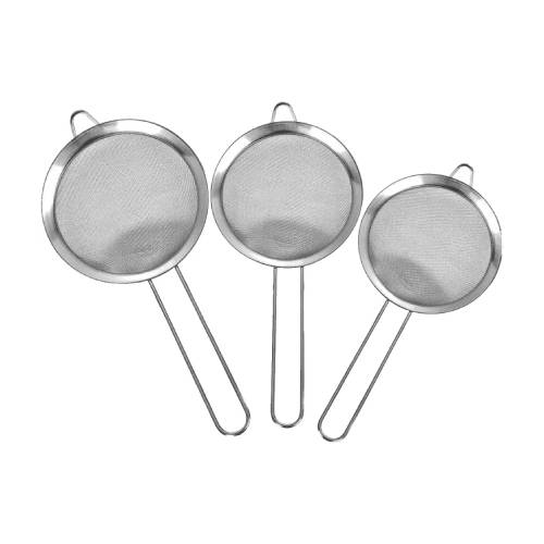 Stainless Steel Strainer 3 Pcs Set