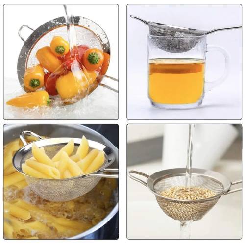 Stainless Steel Strainer 3 Pcs Set