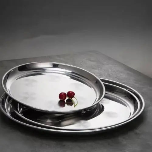 Stainless Steel Round Plate ALJERAIWI