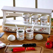 5 Pcs Spices Set with Stand ALJERAIWI