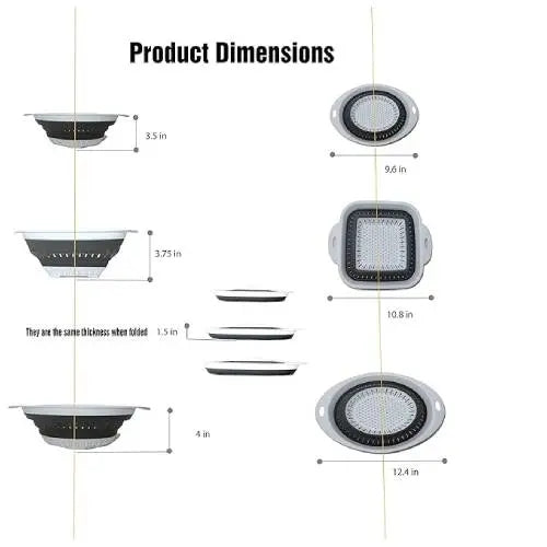 Foldable Colander ALJERAIWI