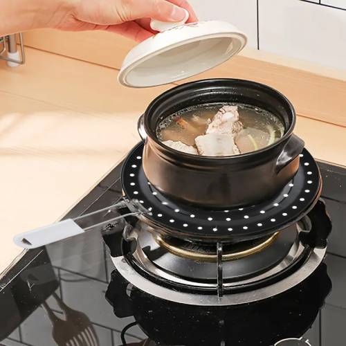 Simmer Ring with Foldable Handle