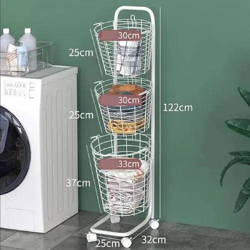 3 Tiers Laundry Basket ALJERAIWI