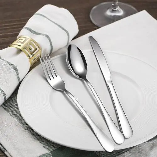 Stainless Steel Cutlery Set 24 Pcs ALJERAIWI