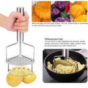 Stainless Steel Potato Masher ALJERAIWI