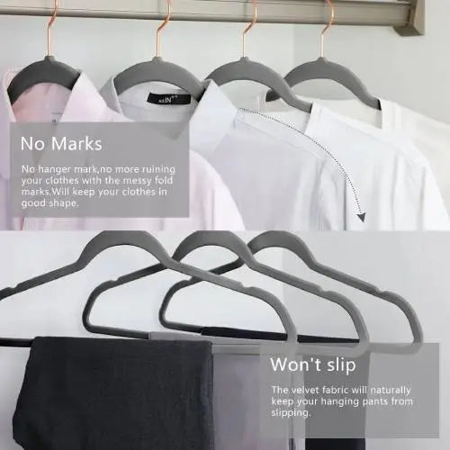 Velvet Hanger 5 Pcs Set 45 CM ALJERAIWI