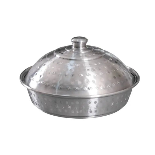 Aluminum Bowl with Cover ALJERAIWI