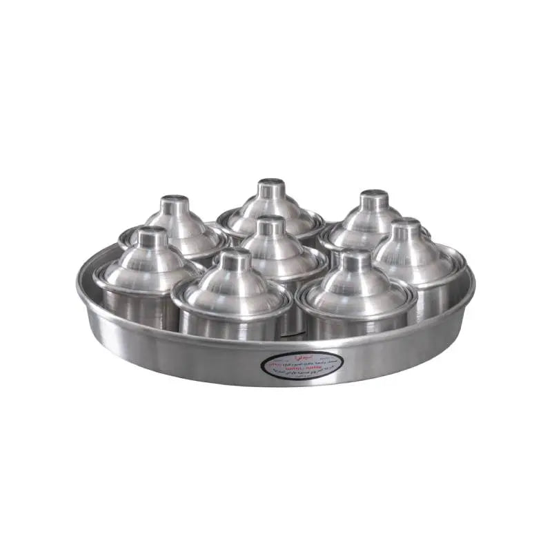 Serving Tray with Small Pots (قدر قرقيعان) ALJERAIWI