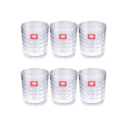 6 Pcs Water Glass 300 ML ALJERAIWI