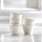 Arabic Coffee Cup 6 Pcs Set - 80 ml ALJERAIWI