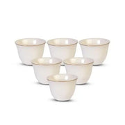 Arabic Coffee Cup 6 Pcs Set - 80 ml ALJERAIWI