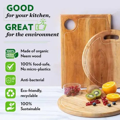Bamboo Cutting Board ALJERAIWI