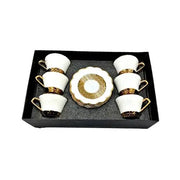 Cup and Saucer 6 Pcs Set - 80 ml ALJERAIWI