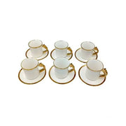 Cup and Saucer 6 Pcs Set - 250 ml ALJERAIWI