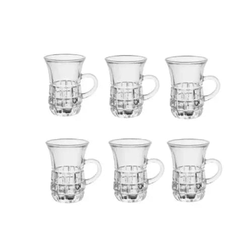Tea Cup 6 Pcs 110 ML ALJERAIWI