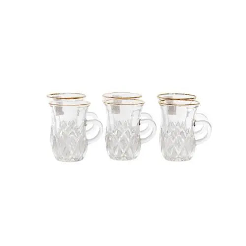 Tea Cup 6 Pcs 110 ML ALJERAIWI