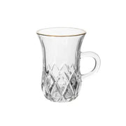 Tea Cup 6 Pcs 110 ML ALJERAIWI