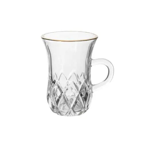 Tea Cup 6 Pcs 110 ML ALJERAIWI