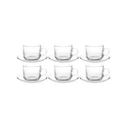 Cup and Saucer 6 Pcs Set - 200 ML ALJERAIWI