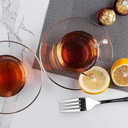 Cup and Saucer 6 Pcs Set - 200 ML ALJERAIWI