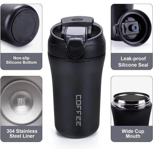 Stainless Steel Coffee Cup 460 ML ALJERAIWI
