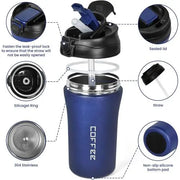 Stainless Steel Coffee Cup 460 ML ALJERAIWI