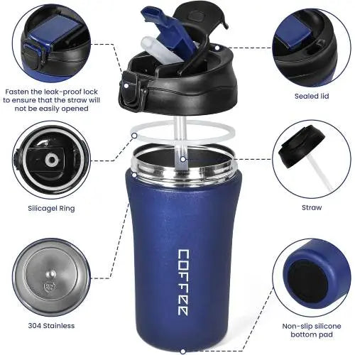 Stainless Steel Coffee Cup 460 ML ALJERAIWI