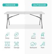 Portable Folding Table 70*29*29 Inch ALJERAIWI