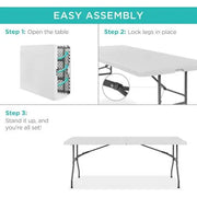 Portable Folding Table 70*29*29 Inch ALJERAIWI