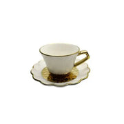 Cup and Saucer 6 Pcs Set - 80 ml ALJERAIWI